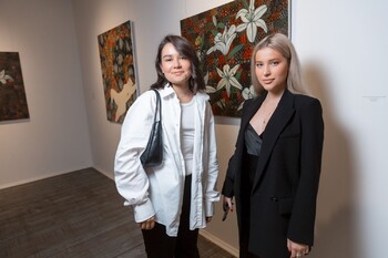 Люся Воронова фотографии с выставки Мозаичность 55